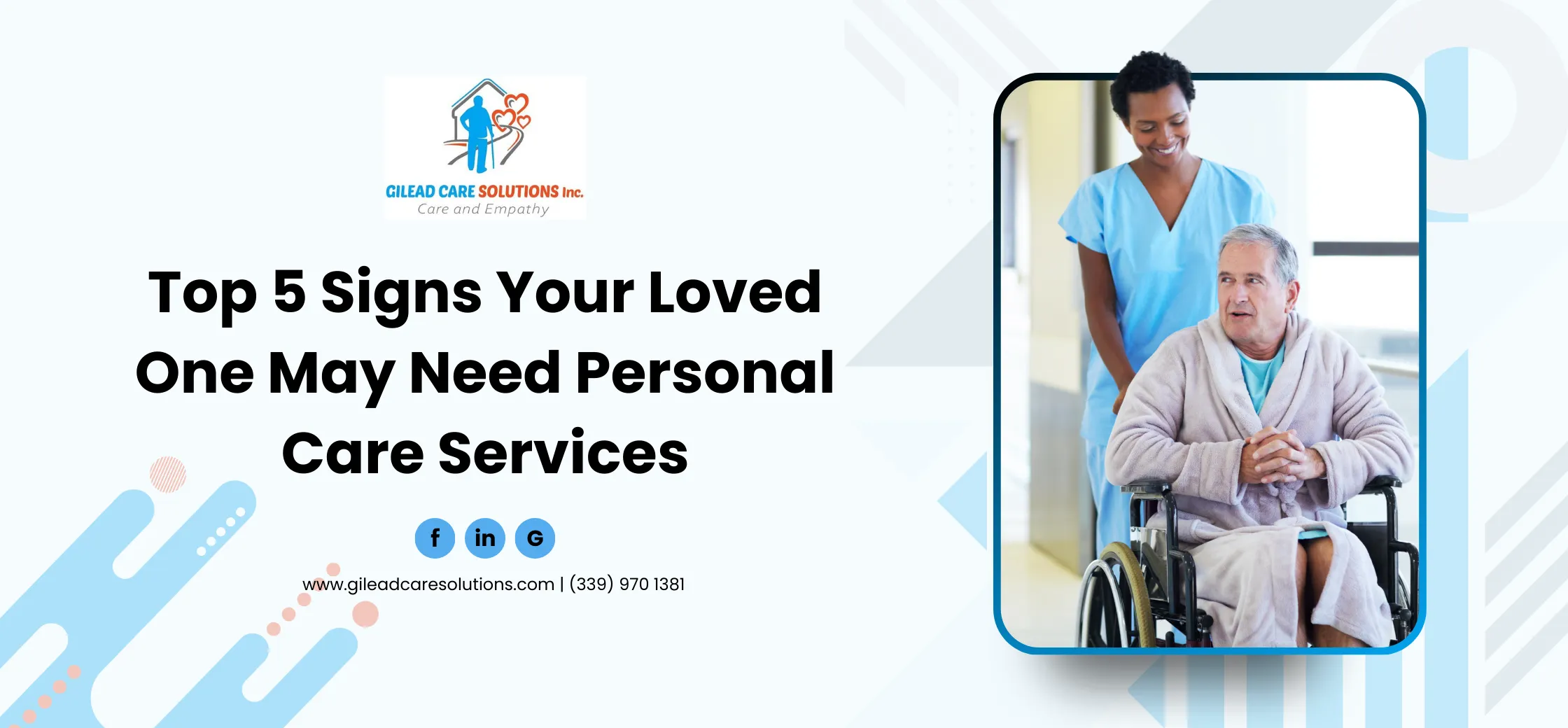 Top 5 Signs Your Loved One May Need Personal Care Services